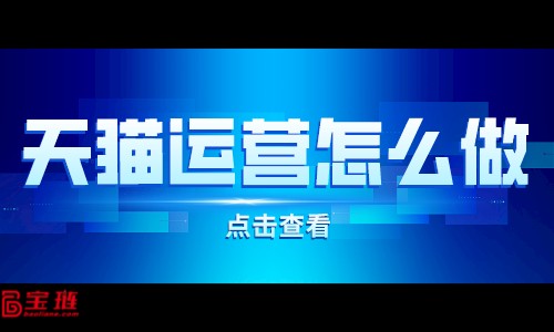 天貓運(yùn)營怎么做？天貓店運(yùn)營細(xì)節(jié)有什么？